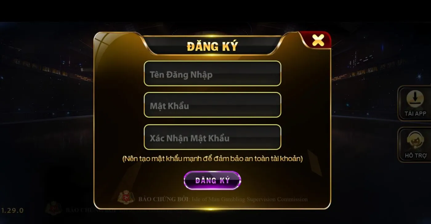 Hướng dẫn tạo tài khoản cược Yo88 mới 